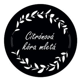 Citrónová kôra mletá