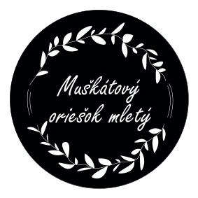 Muškátový oriešok mletý