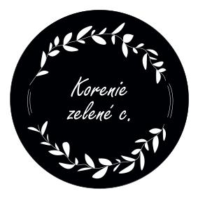 Korenie zelené celé